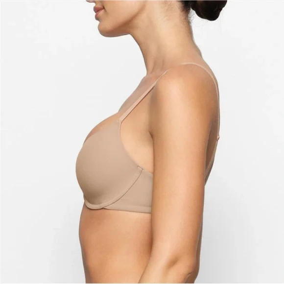H40 Skims fits everybody t-shirt bra Ochre size 36DD NWT - Picture 3 of 6